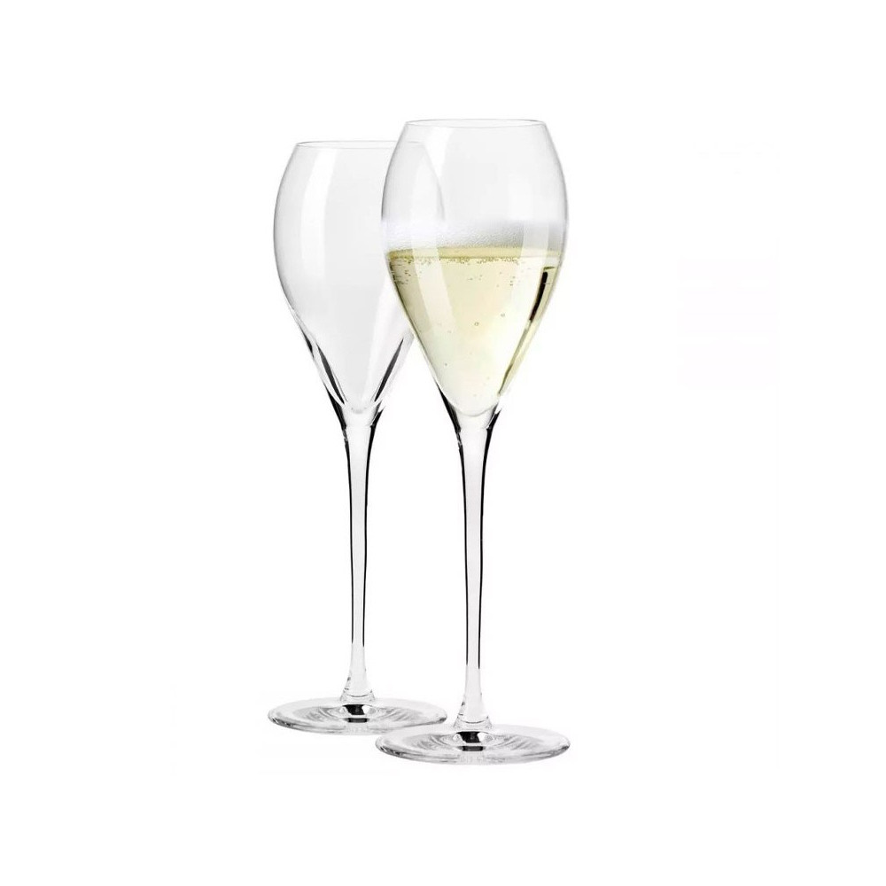 Krosno Duet Flute 225ML Set of 2 Gift Boxed-3