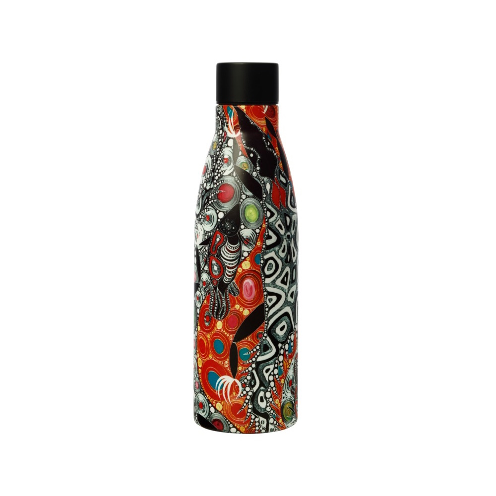 Maxwell & Williams Melanie Hava Jugaig-Bana-Wabu Double Wall Insulated Bottle 500ML Crocodiles-3