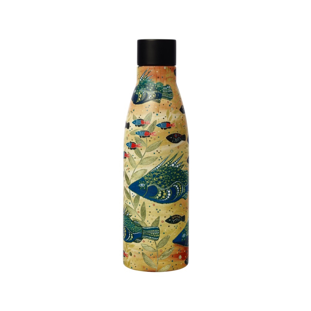 Maxwell & Williams Melanie Hava Jugaig-Bana-Wabu Double Wall Insulated Bottle 500ML River Life-1