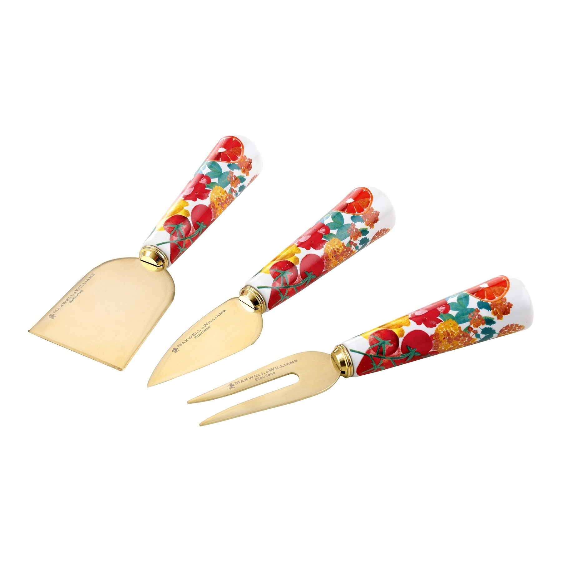 Maxwell & Williams Capri Cheese Knife Set 3pc Gift Boxed-4
