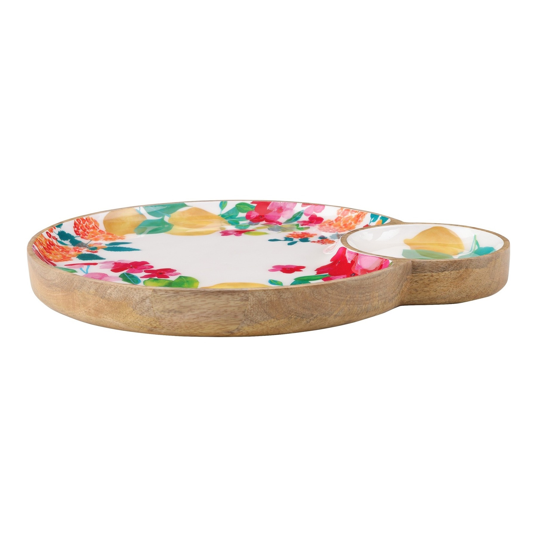 Maxwell & Williams Capri Chip & Dip Wood Enamel Finish 35cm-2