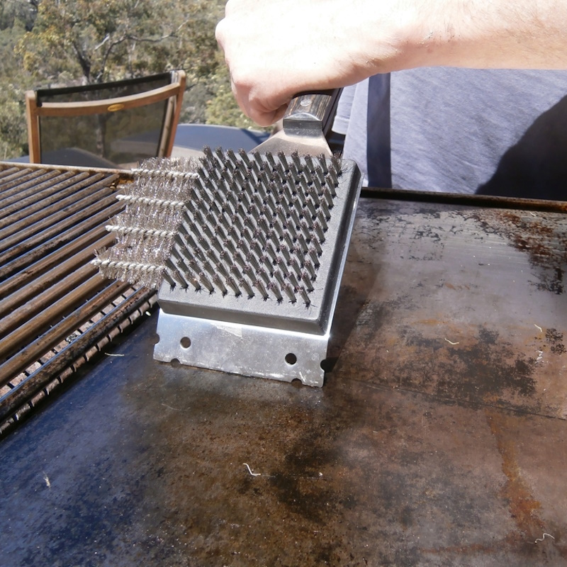 Man Law GIANT BBQ Grill Brush-4