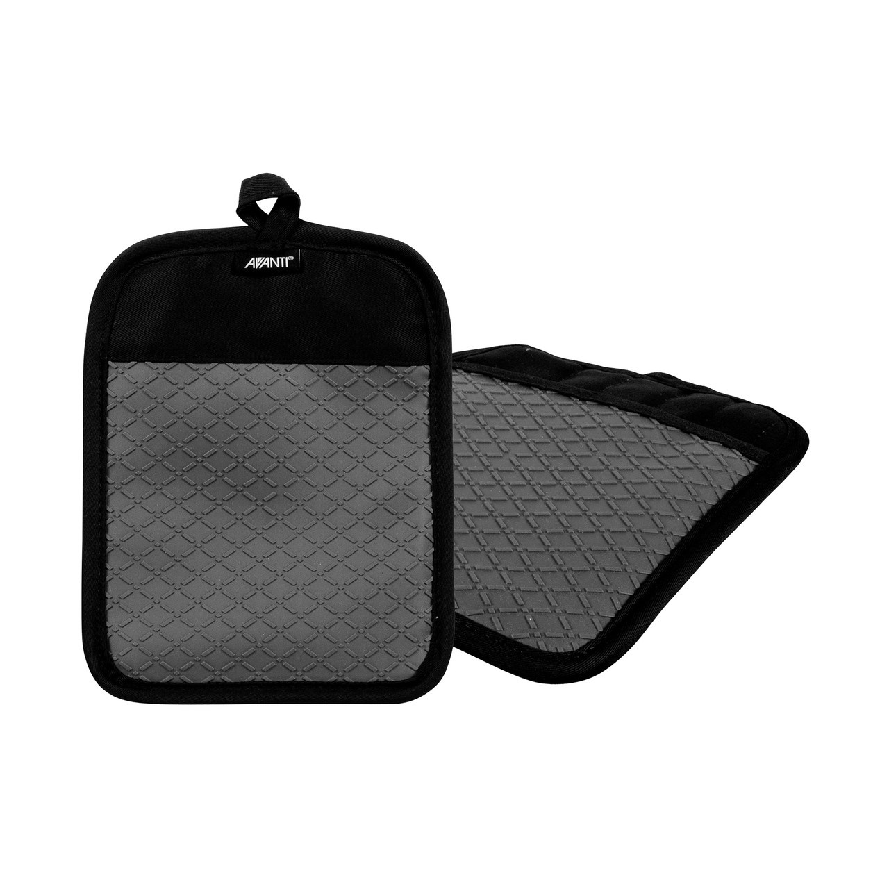 Avanti Pot Holder Set Of 2 Charcoal-3