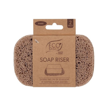 White Magic Eco Basics Soap Riser - Khaki