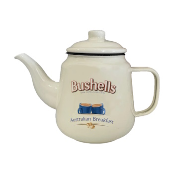 Rojo Australian Heritage Icons Bushells Enamel Teapot - 1.4L