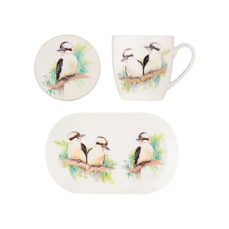 Maxwell & Williams Katherine Castle Bird Life Gift Set Kookaburra Gift Boxed-1