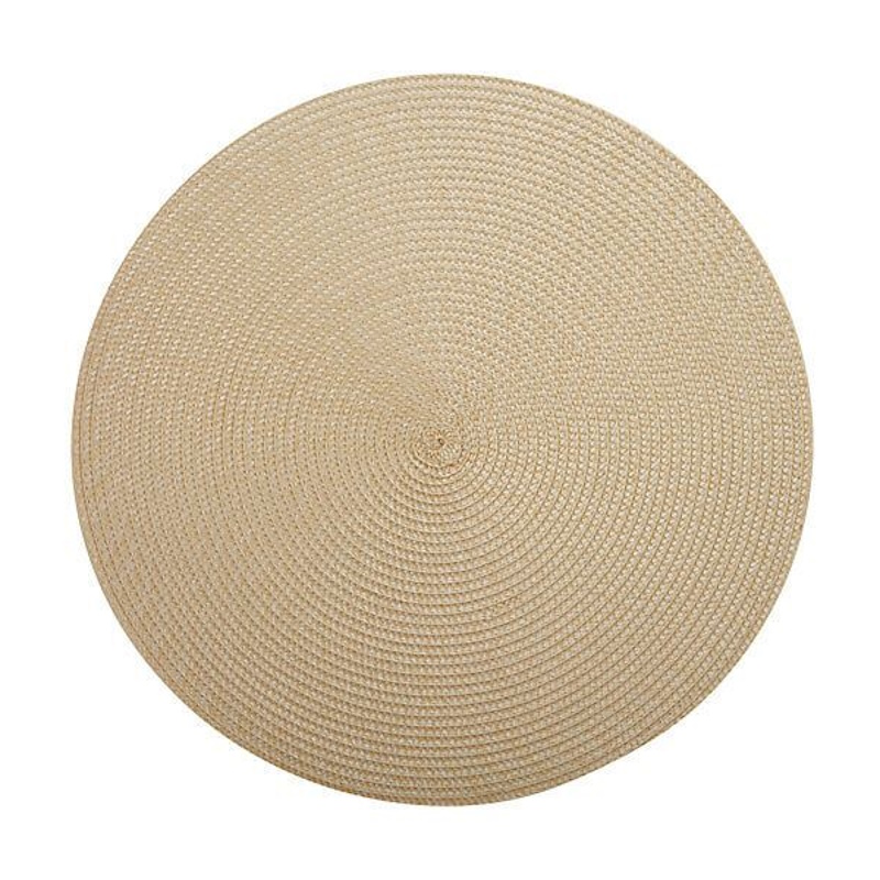 Maxwell & Williams Table Accents Round Placemat 38cm Sand-2