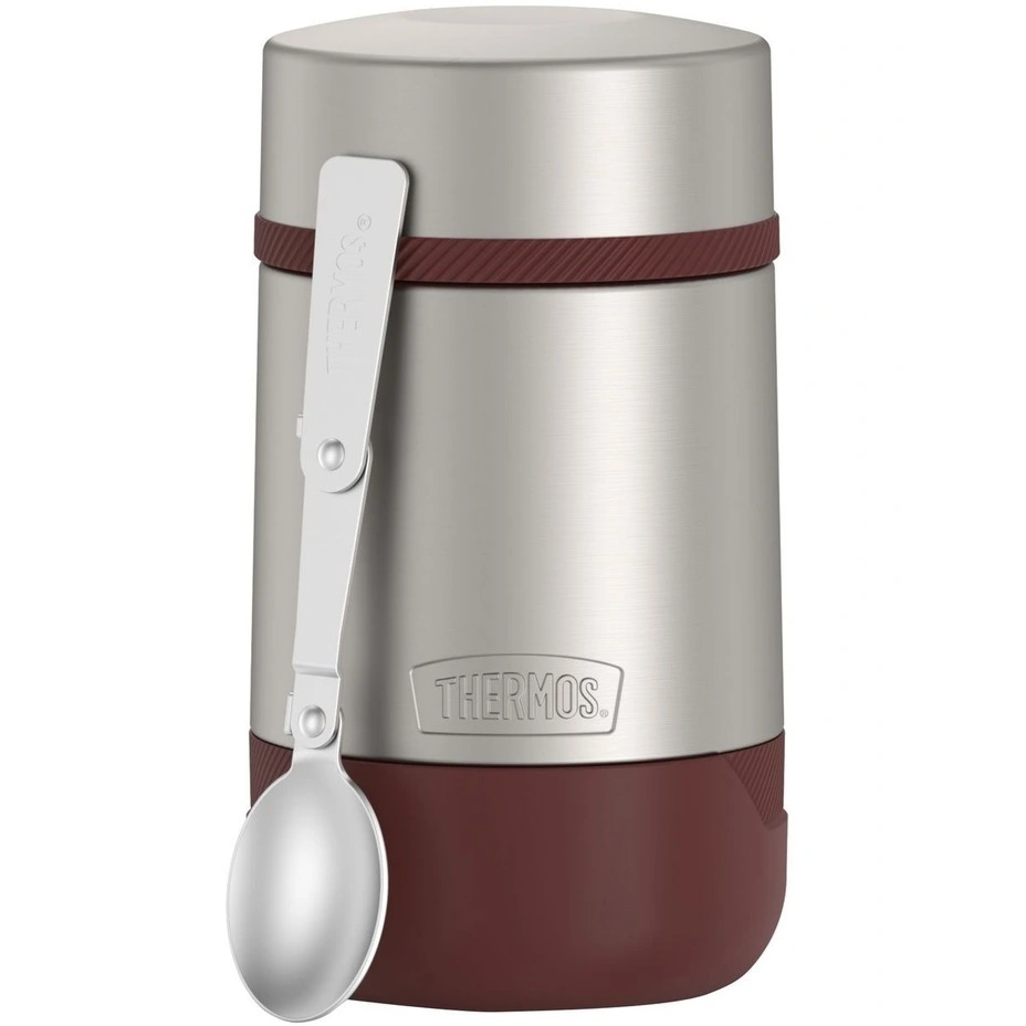 Thermos Guardian Vacuum Insulated Food Jar 530ml in Rosewood Red-2