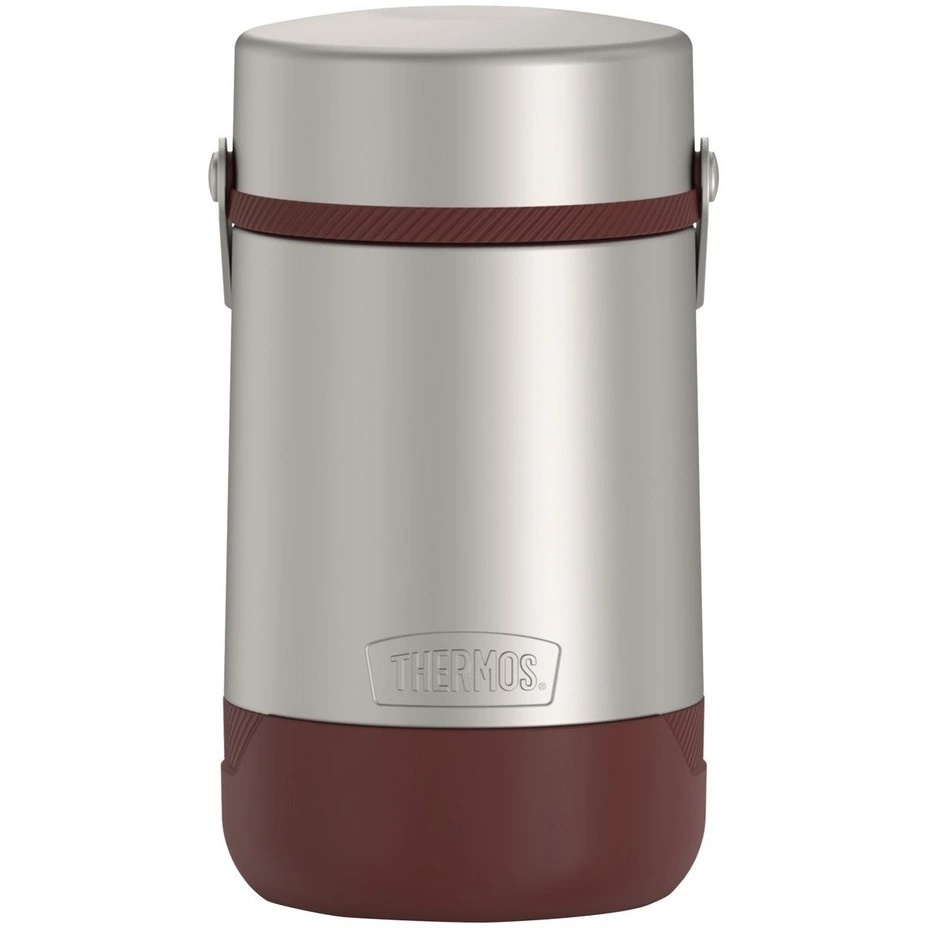 Thermos Guardian Vacuum Insulated Food Jar 795ml in Rosewood Red