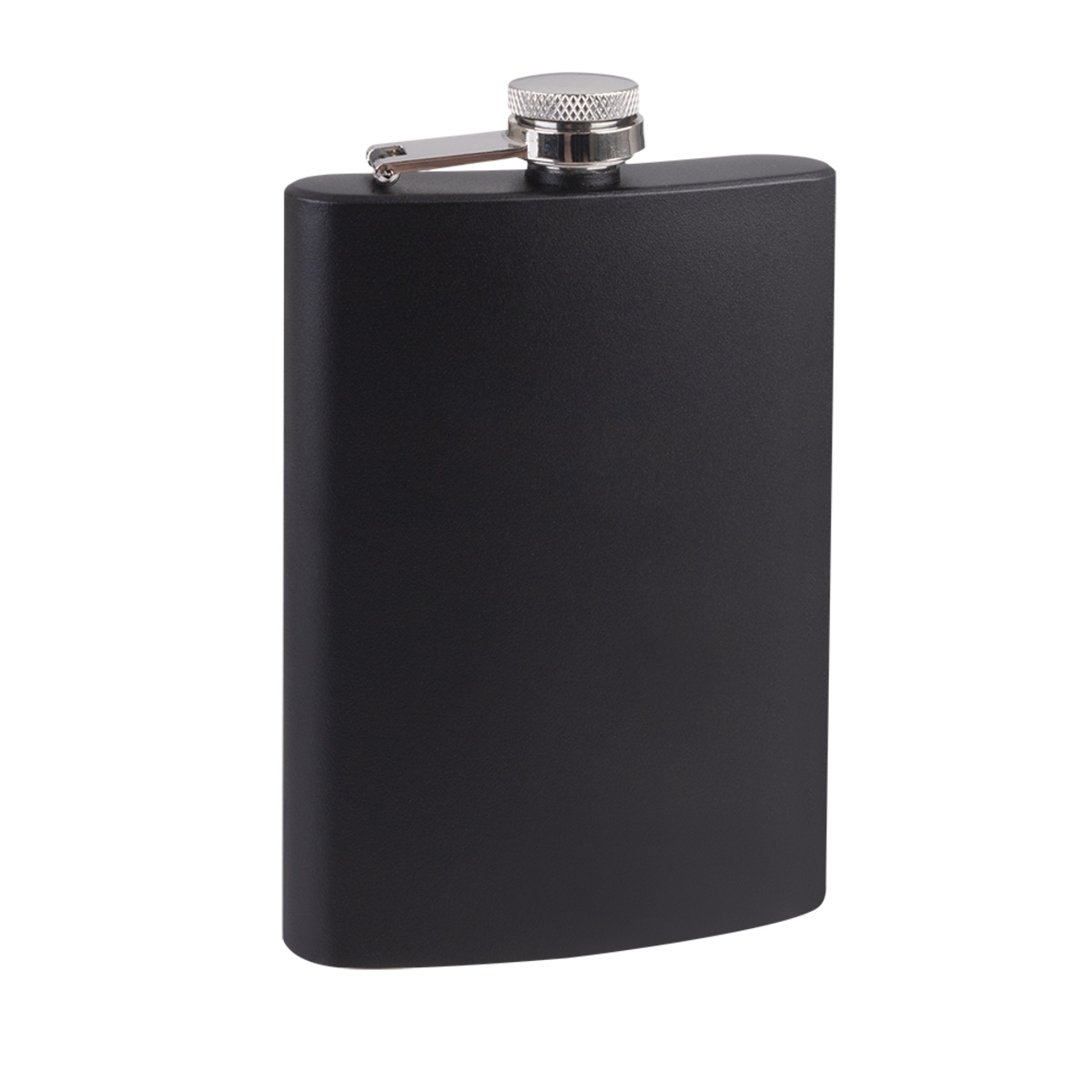 Bartender Stainless Steel Hip Flask 8oz/236ml - Matte Black-1