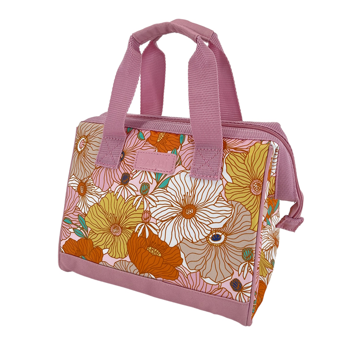 Sachi Style 34 Insulated Lunch Bag Retro Floral-3