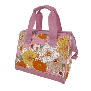 Sachi Style 34 Insulated Lunch Bag Retro Floral