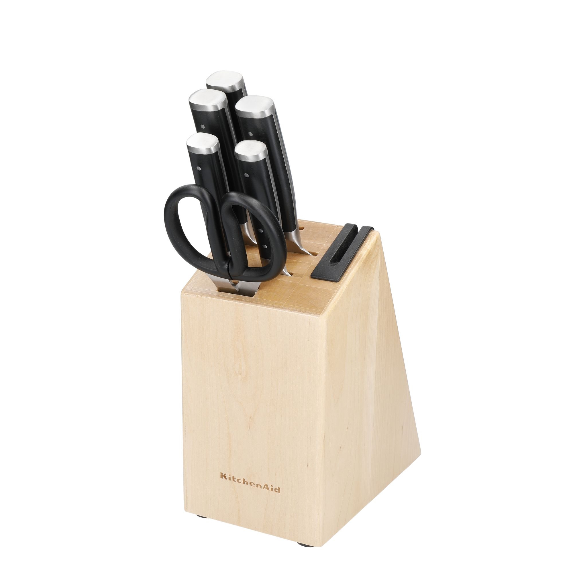 KitchenAid 6pc Knife Set and Block-1