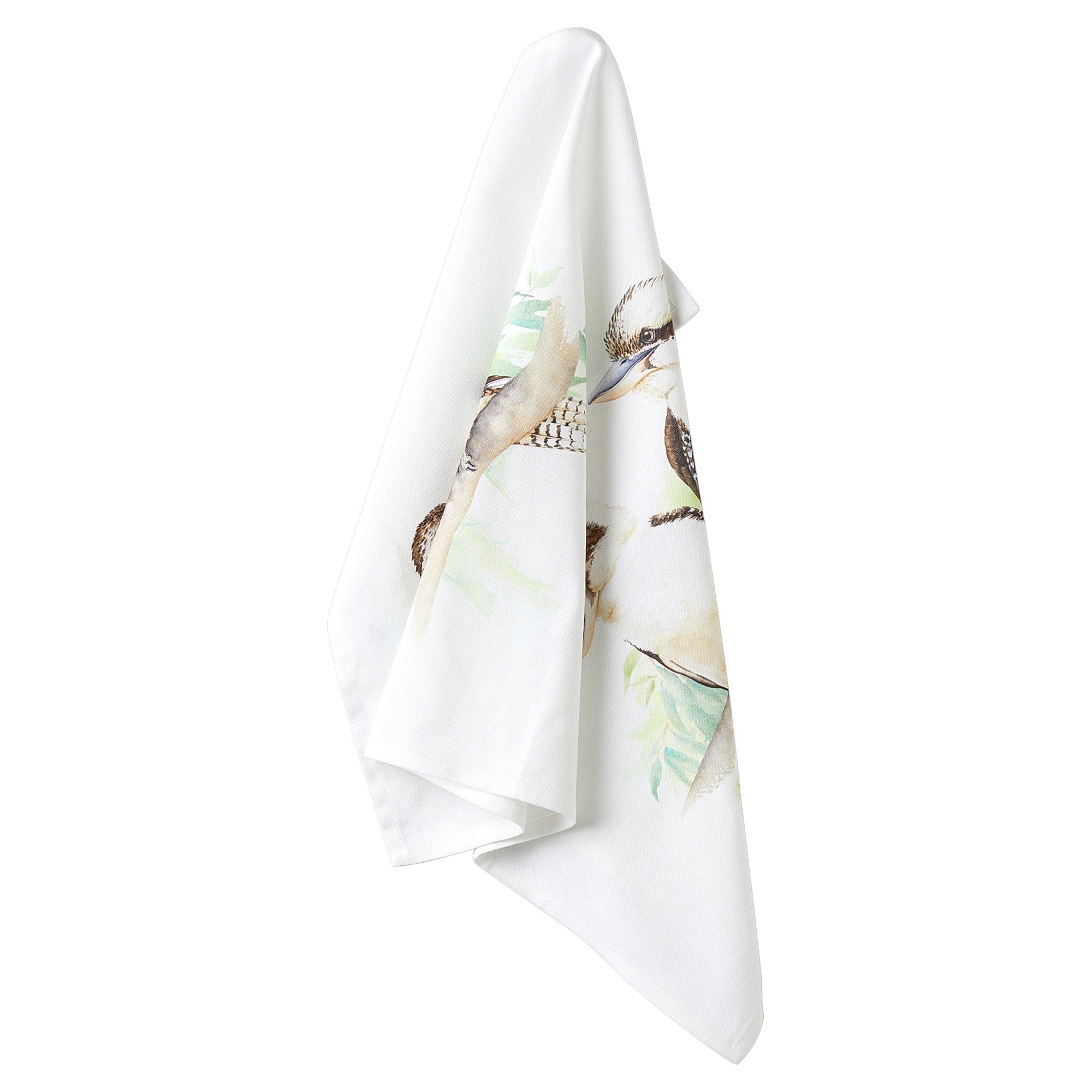 Maxwell & Williams Katherine Castle Bird Life Tea Towel 50x70cm Kookaburra-2