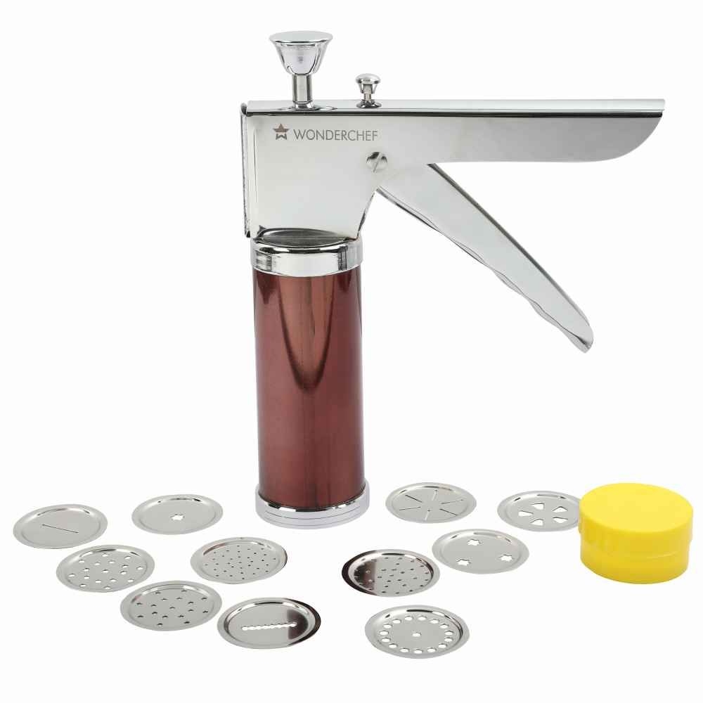 Wonderchef Snacks Maker - Biscuit Press-1
