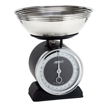 Avanti Vintage Mechanical Scales Black