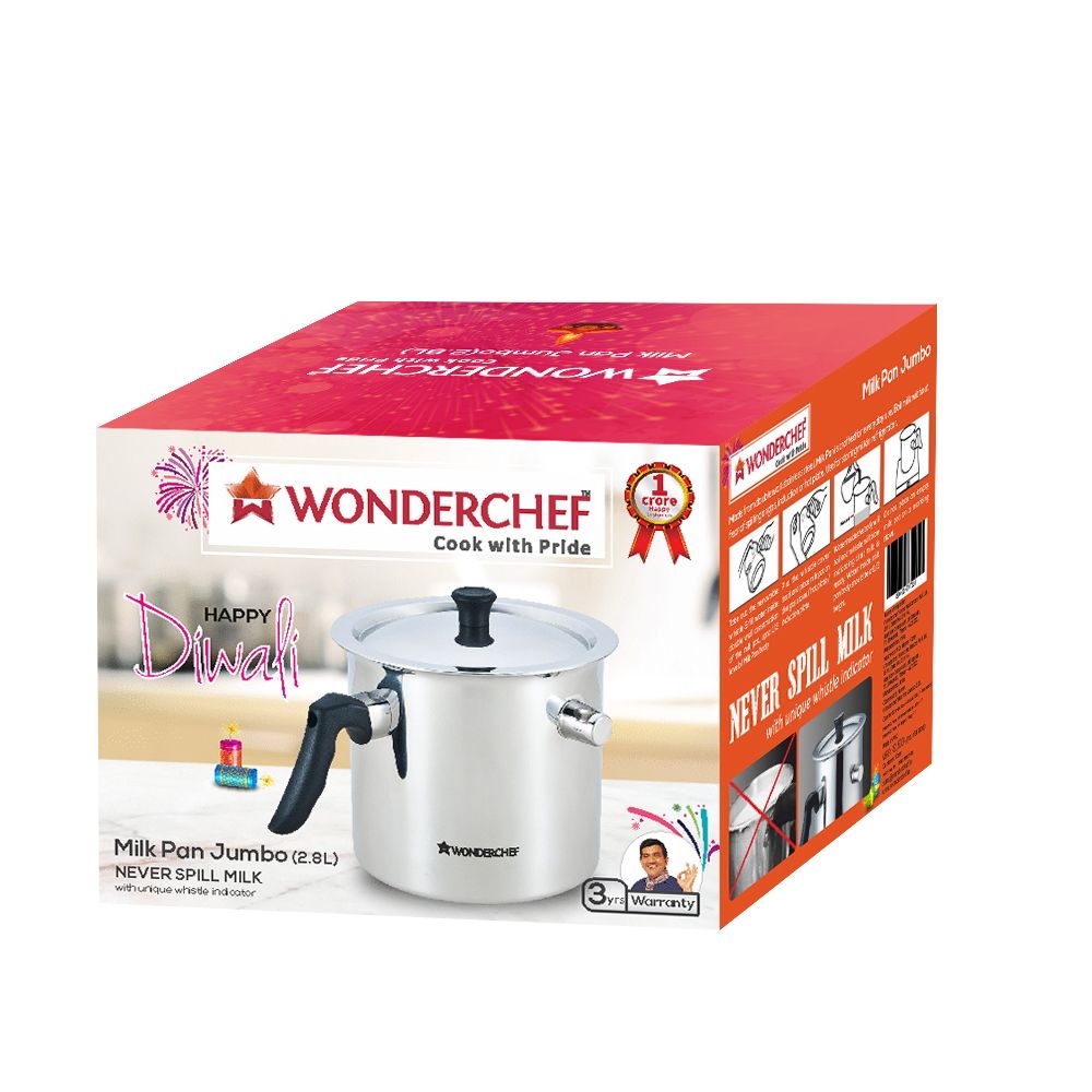 Wonderchef Milk Pan Jumbo 2L-4