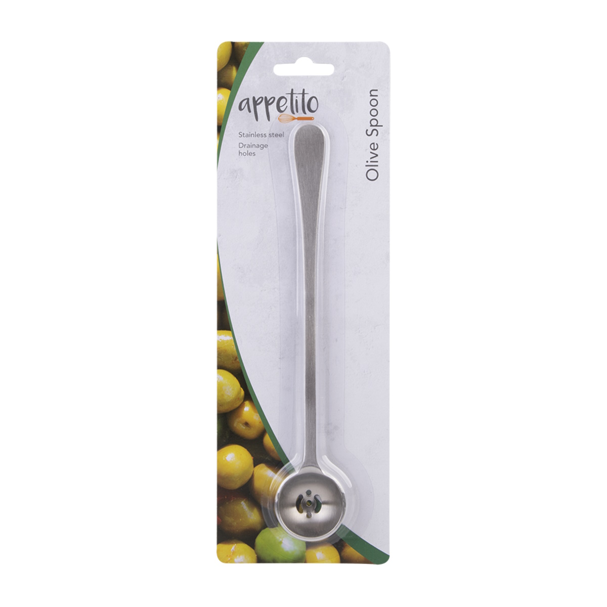 Dline Stainless Steel Olive Spoon-3