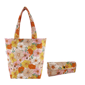 Sachi Insulated Market Tote - Retro Floral