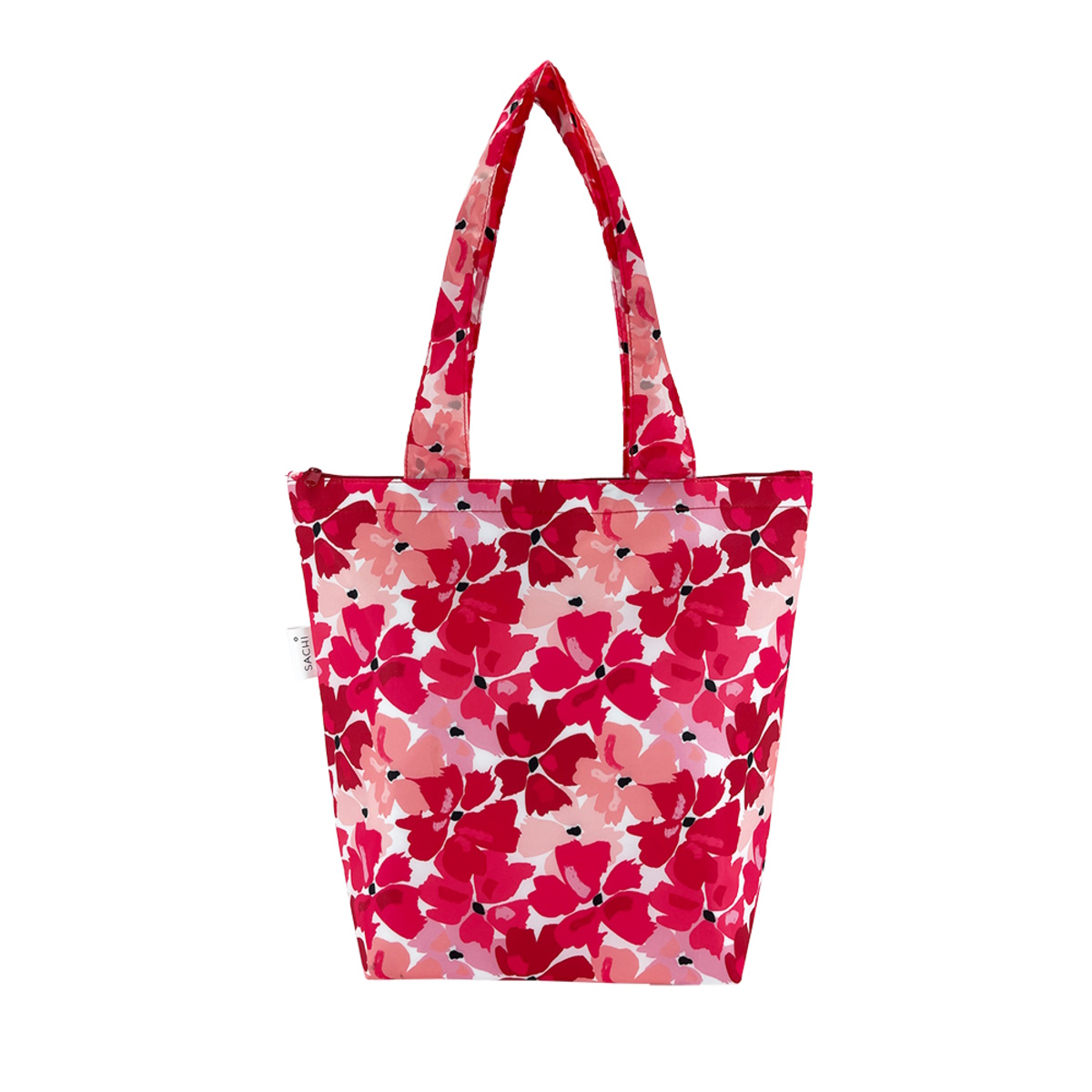 Sachi Insulated Market Tote - Red Poppies