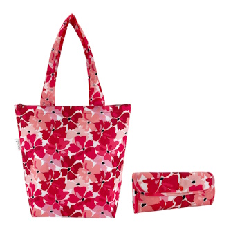 Sachi Insulated Market Tote - Red Poppies