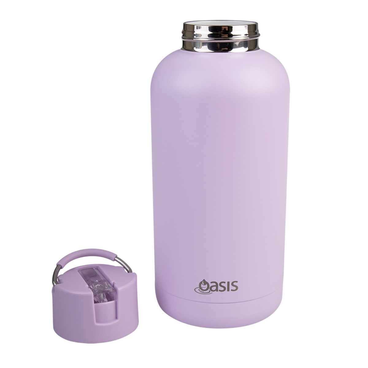 Oasis "Moda" Ceramic Lined S/S Triple Wall Ins. Drink bottle 1.5l (Orchid)-2