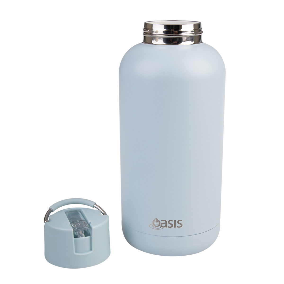 Oasis "Moda" Ceramic Lined S/S Triple Wall Ins. Drink bottle 1.5l (Sea Mist)-2
