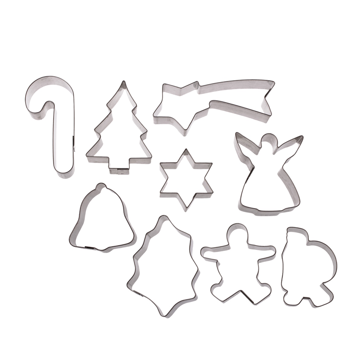 D.line Xmas Cookie Cutters Set 9 On Ring-2