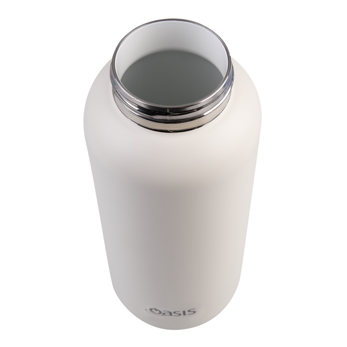 Oasis Moda Ceramic Lined Stainless Steel Triple Wall Insulated Drink Bottle 1l - Alabaster-4