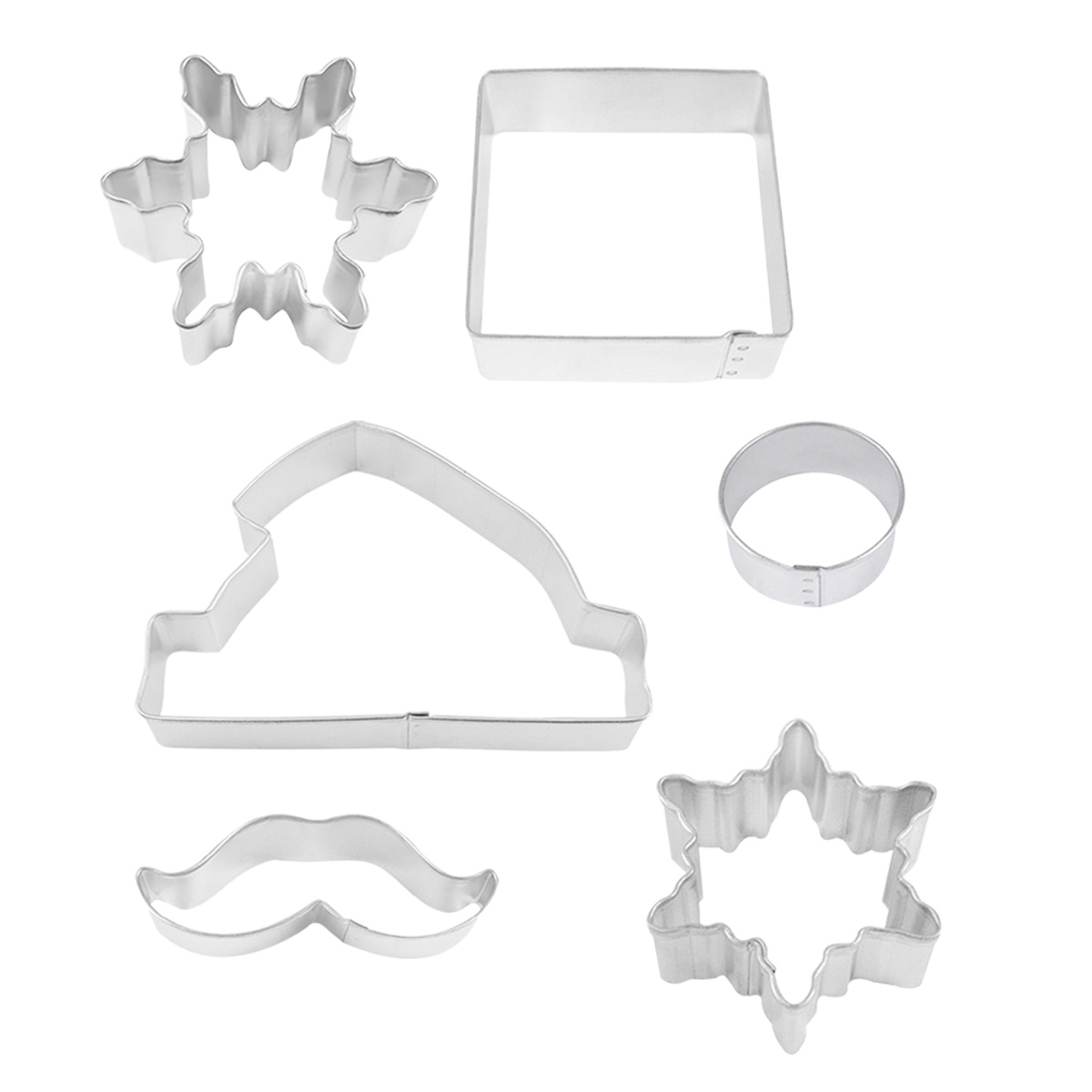 R&m Santa Centrepiece Cookie Cutter Set 6