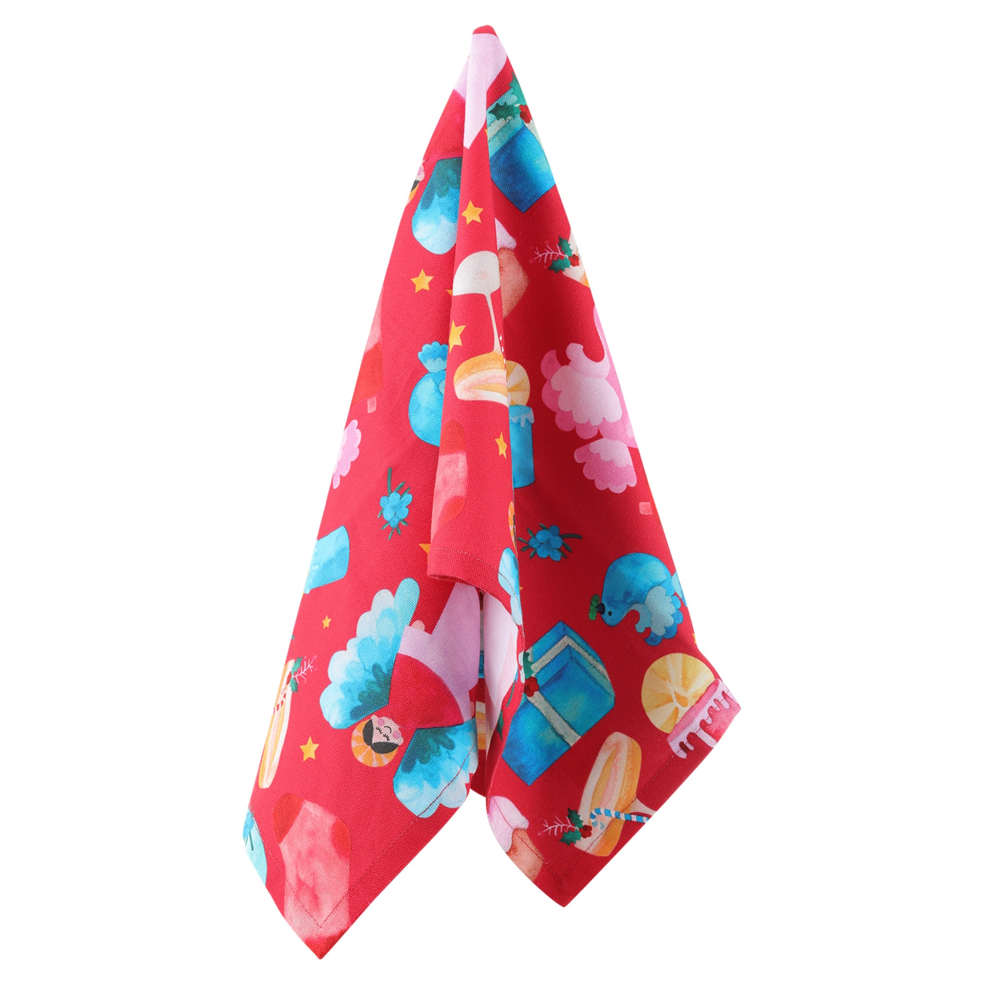 Maxwell & Williams Christmasville Tea Towel 50x70cm-2