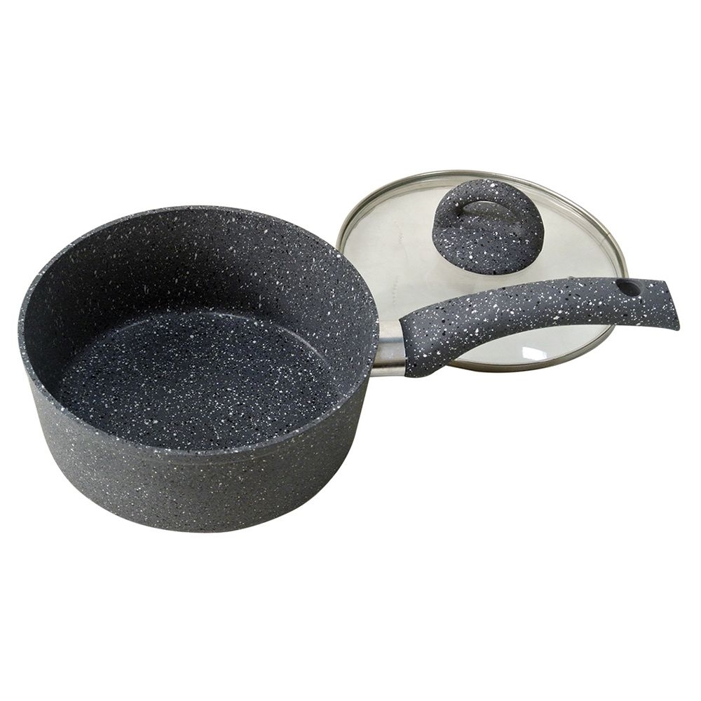 Wonderchef Granite Sauce Pan With Lid 18cm-3