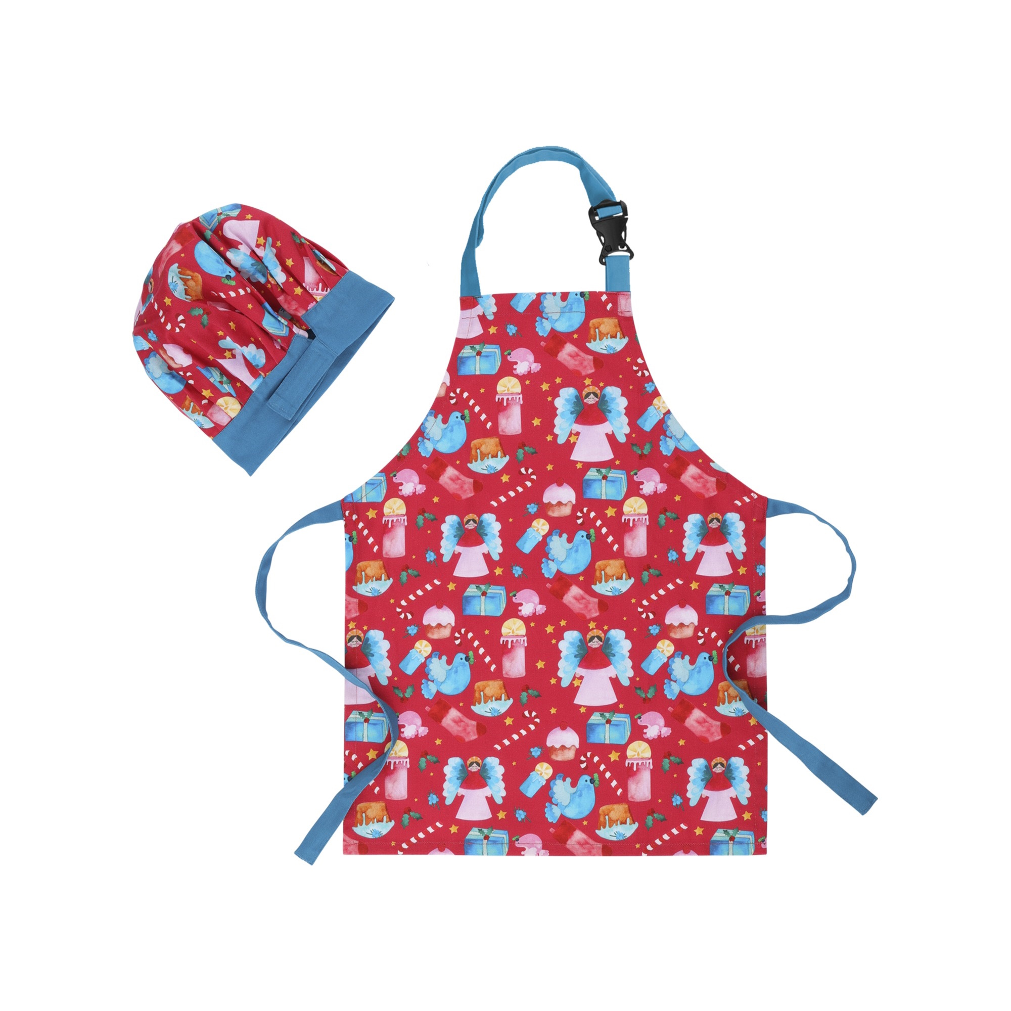 Maxwell & Williams Christmasville Kids Apron & Hat Set-1