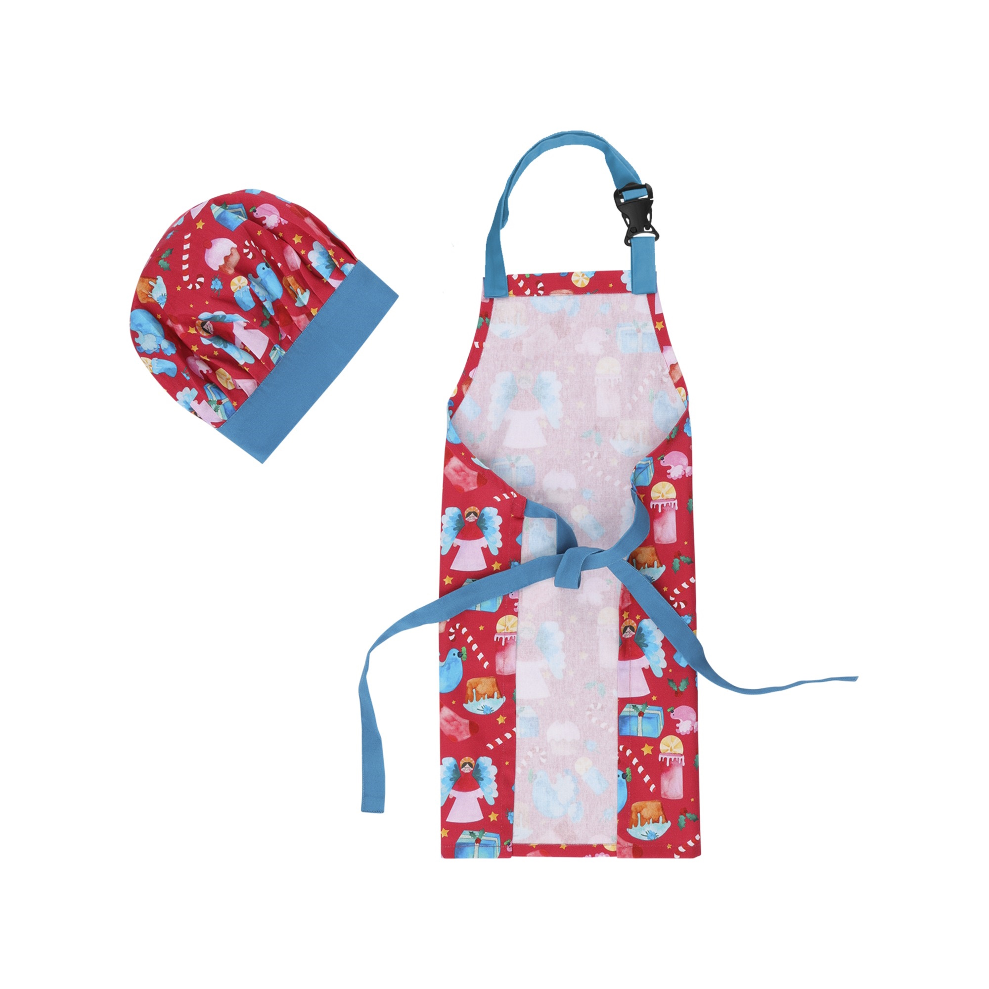 Maxwell & Williams Christmasville Kids Apron & Hat Set-2