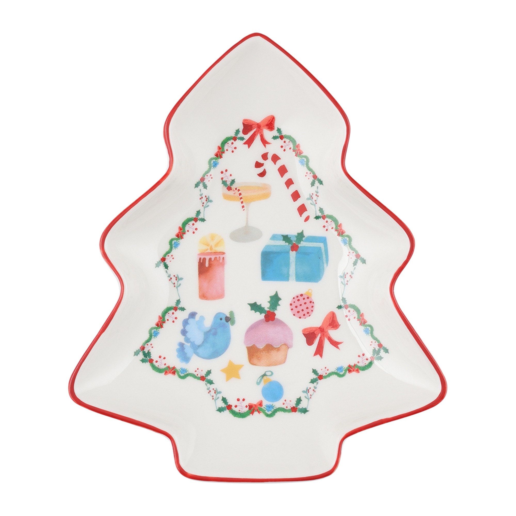 Maxwell & Williams Christmasville Tree Dish 16cm Gifts Gift Boxed-4