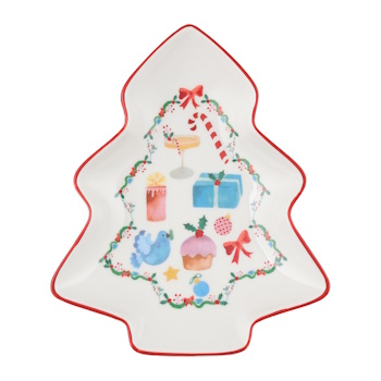 Maxwell & Williams Christmasville Tree Dish 16cm Gifts Gift Boxed