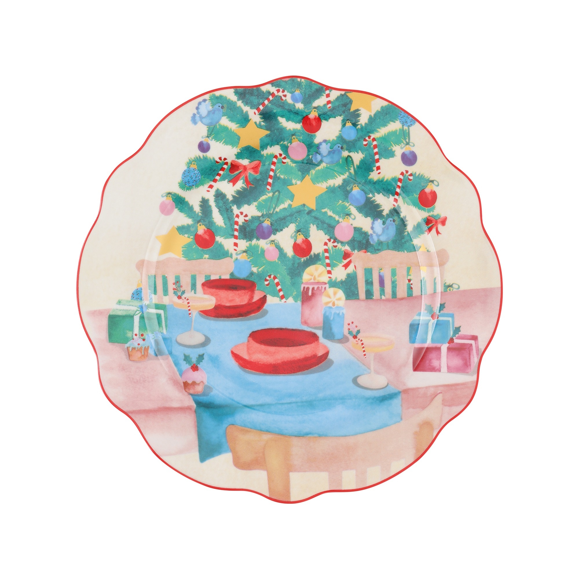Maxwell & Williams Christmasville Plate 20cm Christmas Dinner Gift Boxed-1