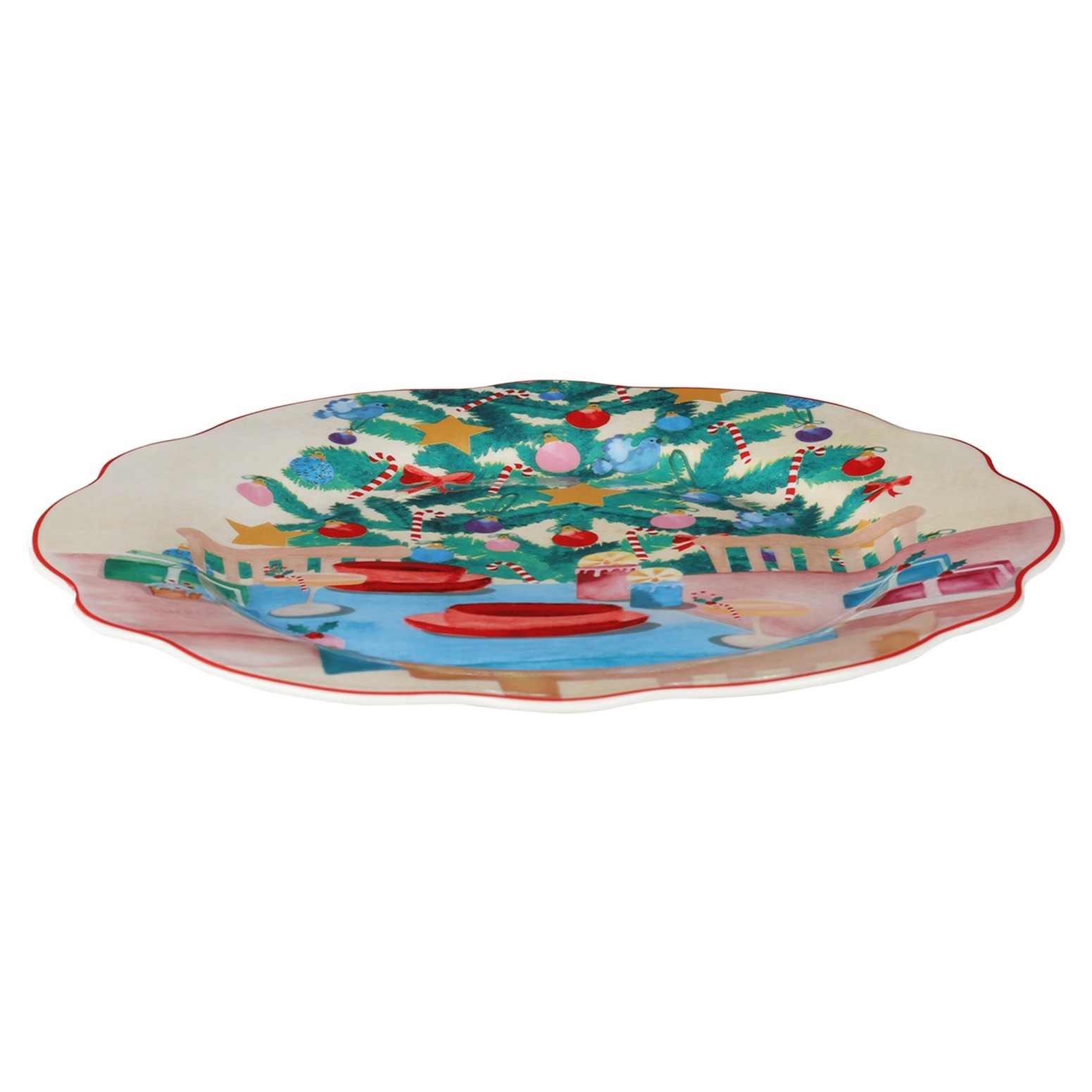 Maxwell & Williams Christmasville Plate 20cm Christmas Dinner Gift Boxed-2