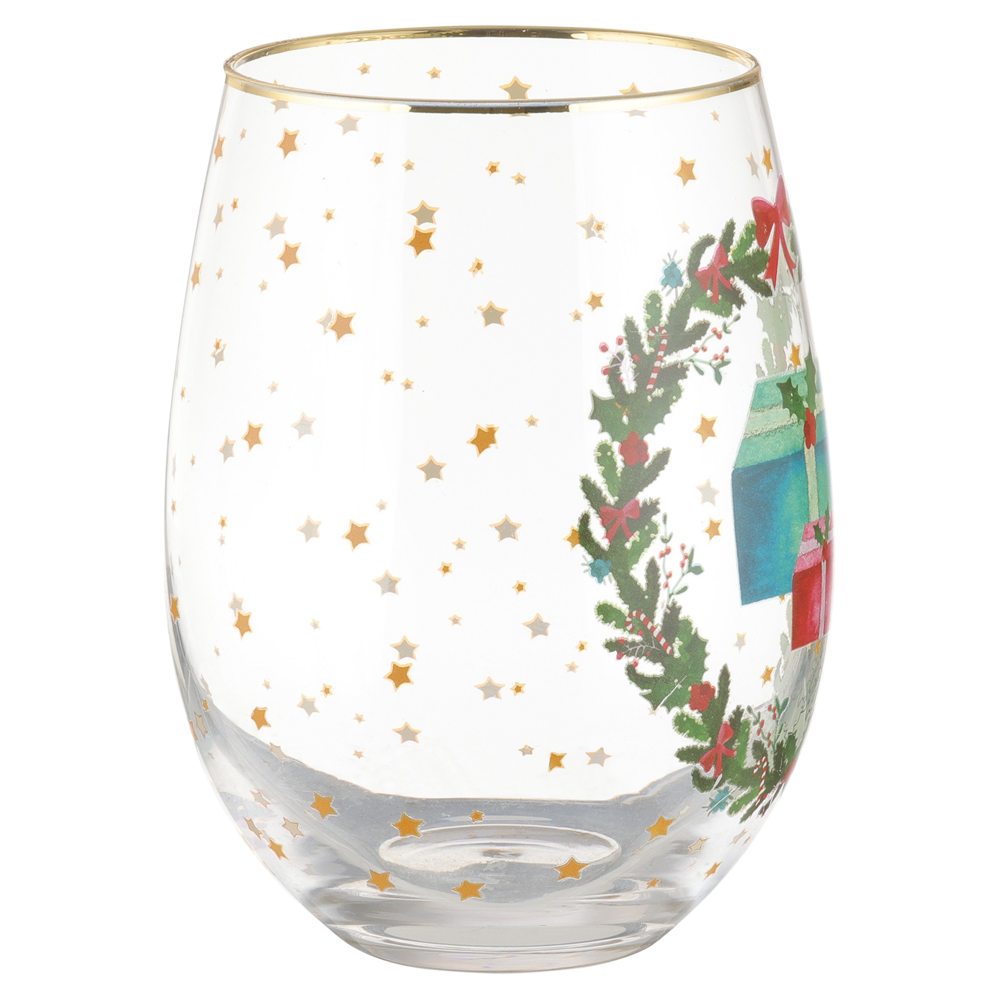 Maxwell & Williams Christmasville Stemless Glass 560ML Gifts Gift Boxed-2