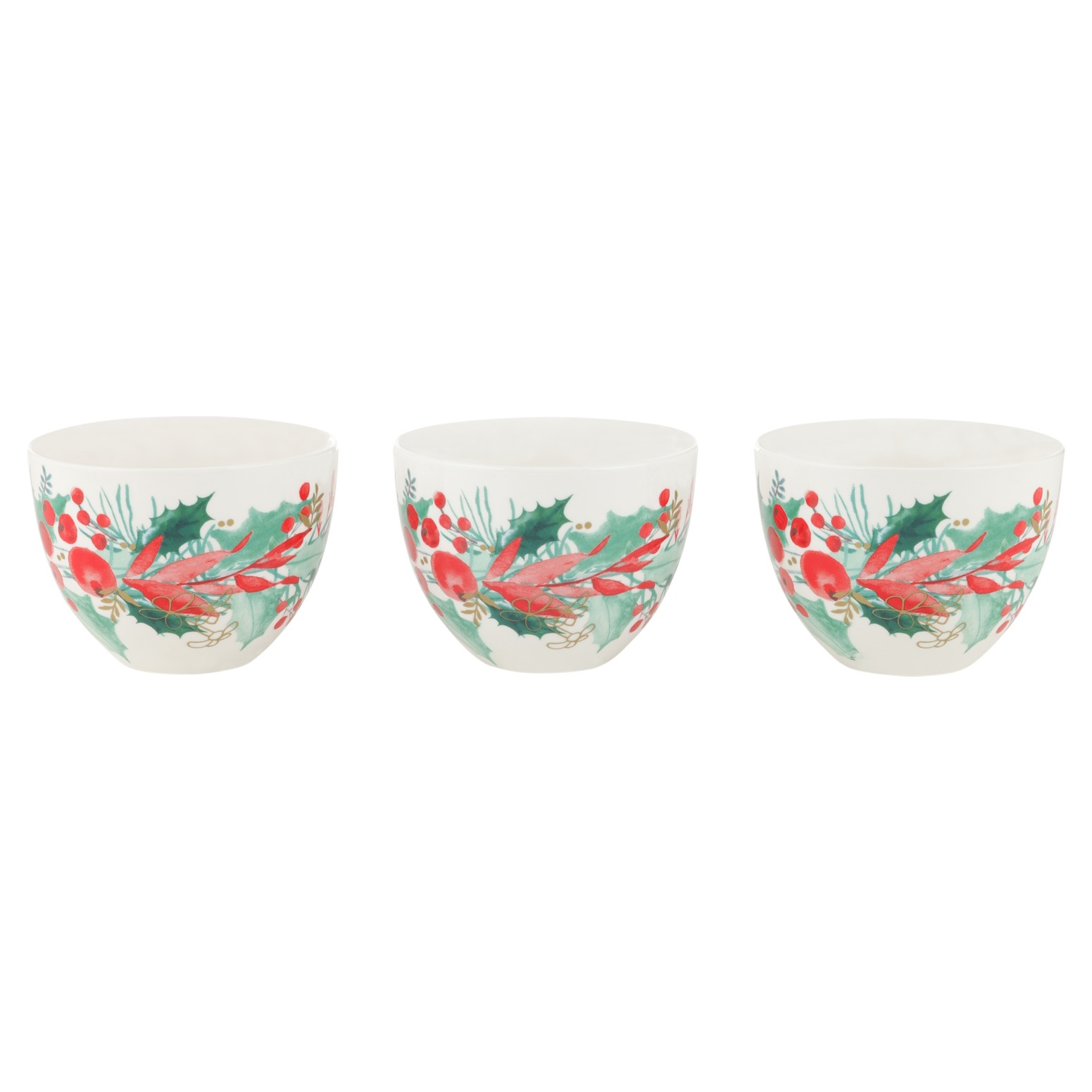 Maxwell & Williams Merry Berry Bowl 10cm Set of 3 Gift Boxed-1