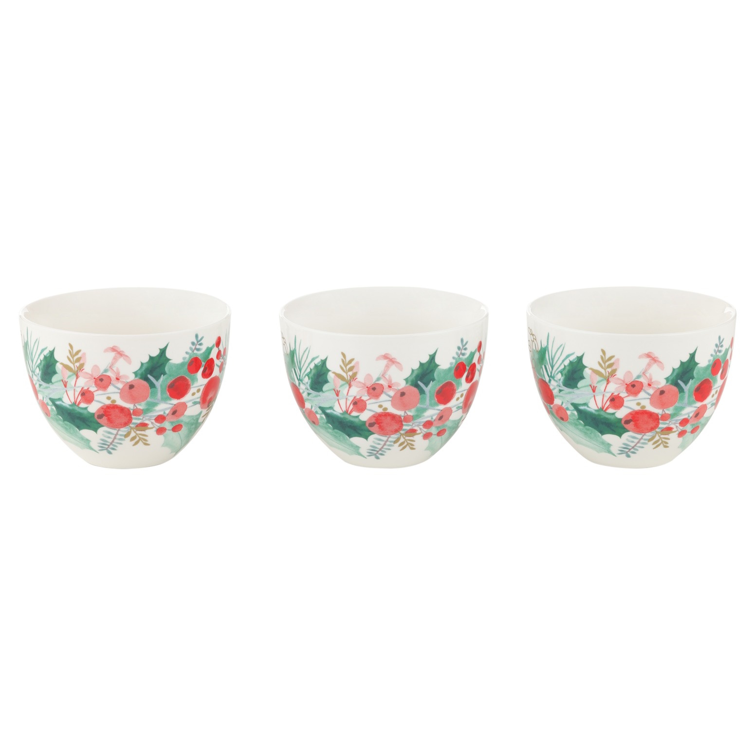 Maxwell & Williams Merry Berry Bowl 10cm Set of 3 Gift Boxed-3