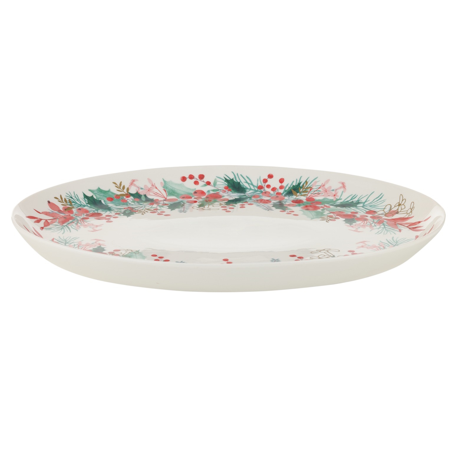 Maxwell & Williams Merry Berry Oval Platter 38x30cm Gift Boxed