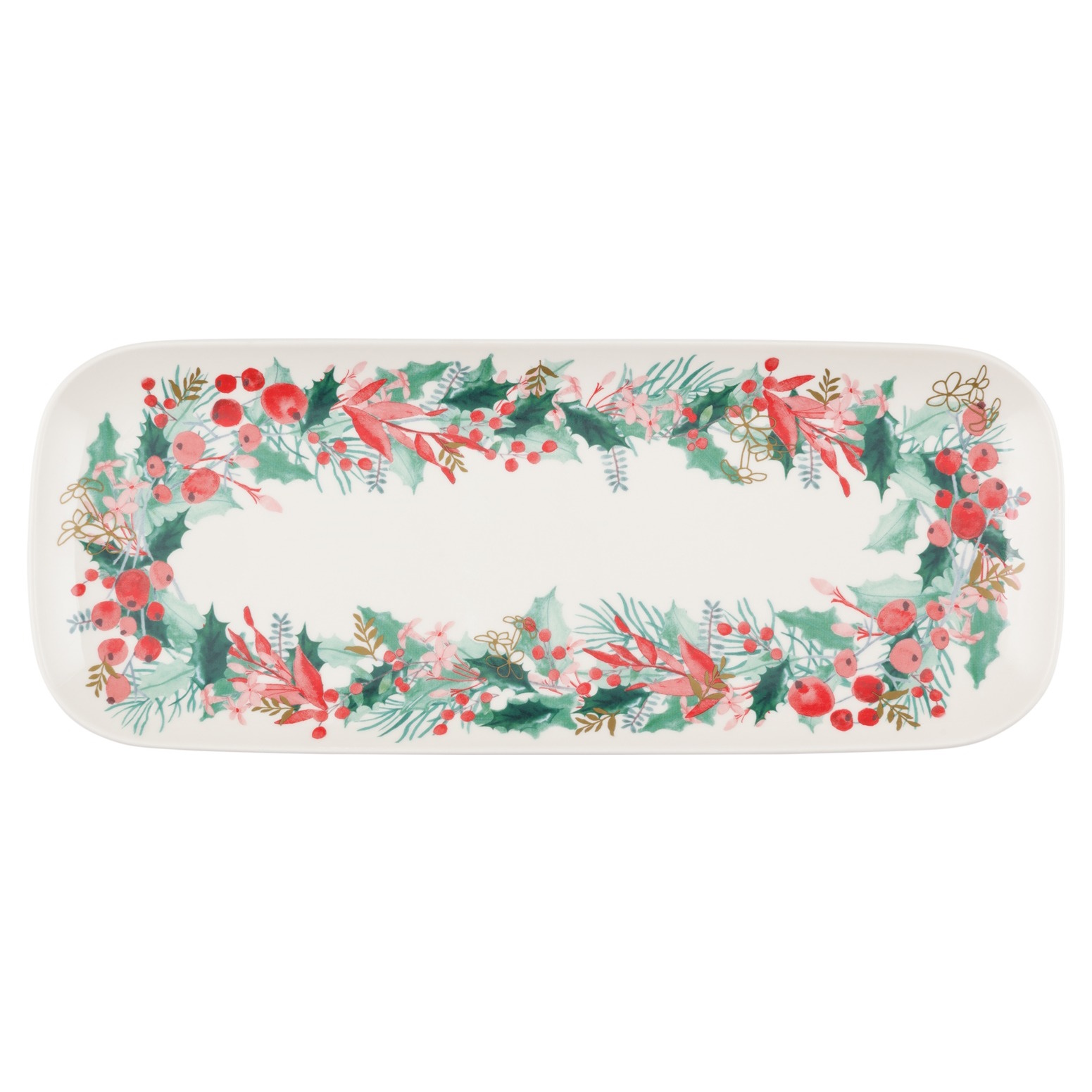 Maxwell & Williams Merry Berry Oblong Platter 40x16cm Gift Boxed-1