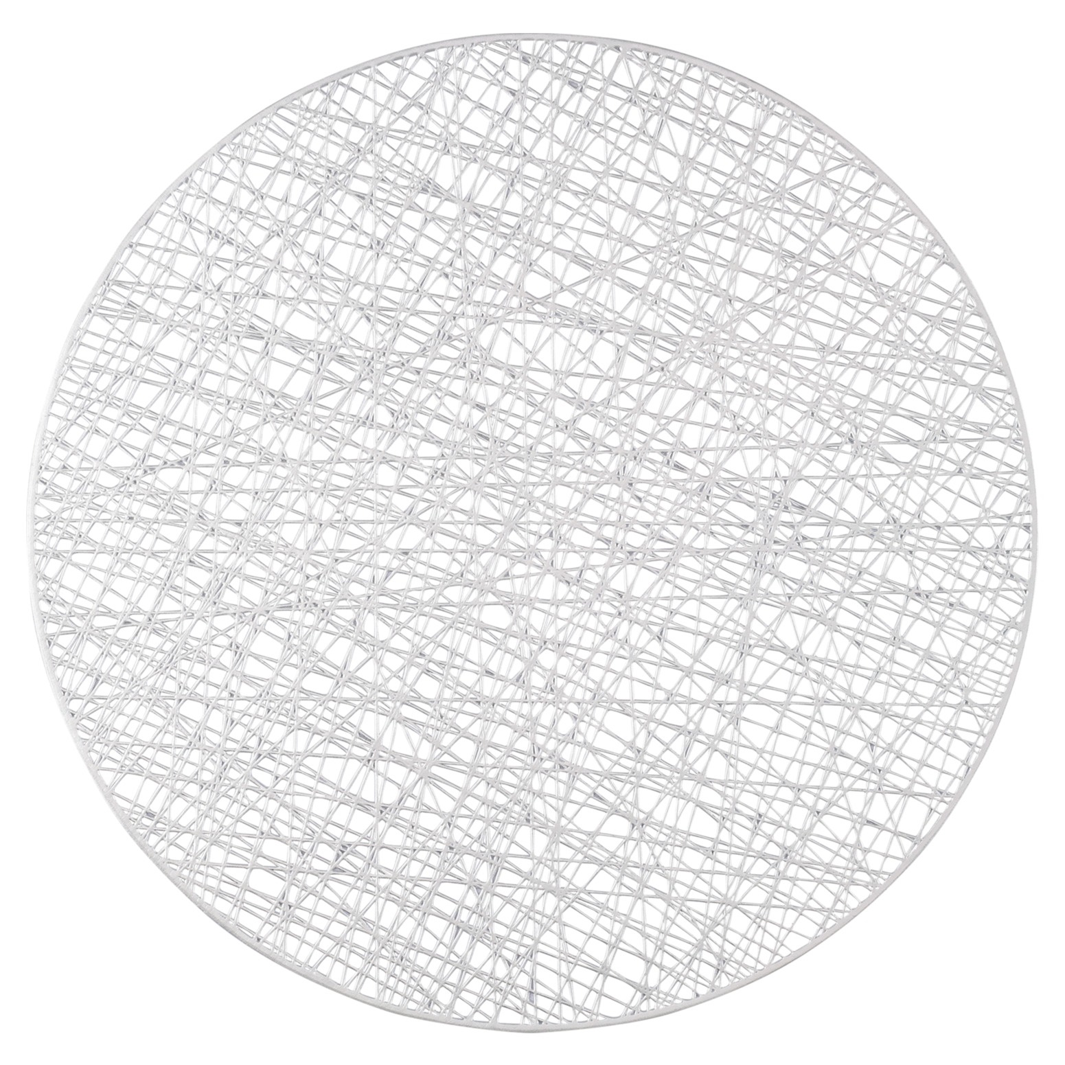 Maxwell & Williams Glitz Glam Round Placemat 38cm Silver-3