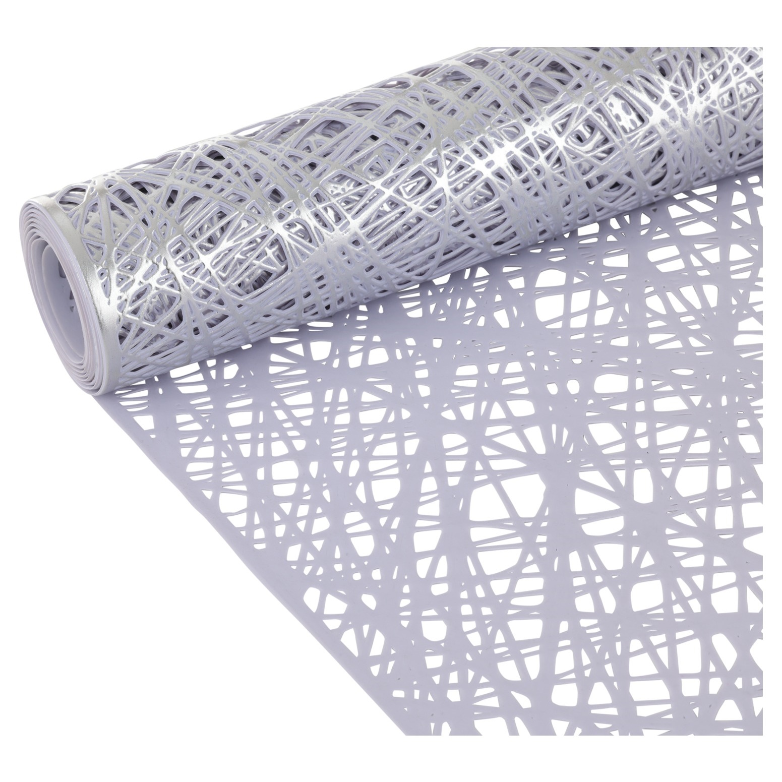 Maxwell & Williams Glitz Glam Runner 150x33cm Silver-2