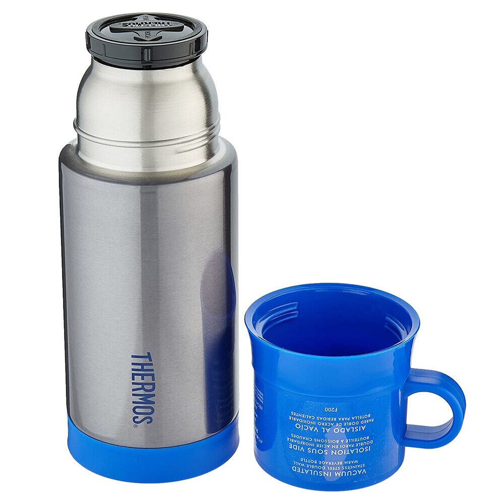 Thermos Funtainer Vacuum Insulated Warm Drink Bottle 355ml - Blue-2