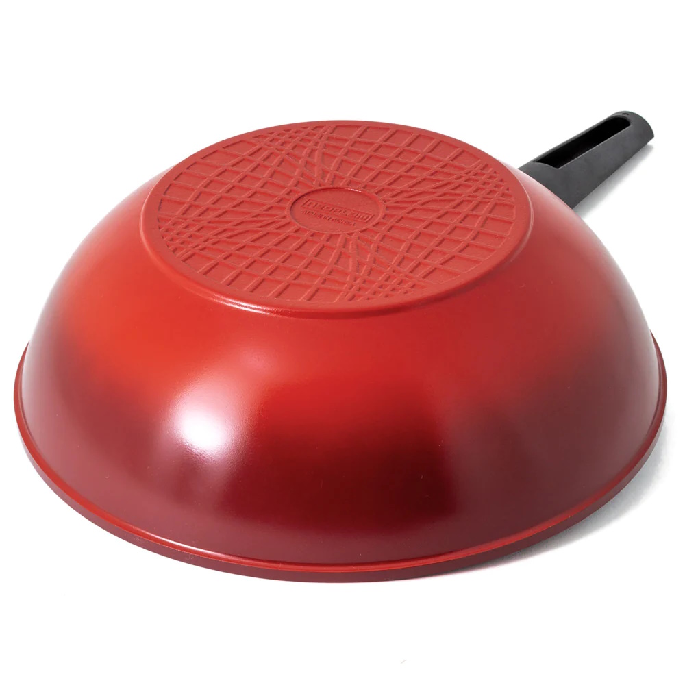 Neoflam Amie 30cm Wok Pan Induction Red-2