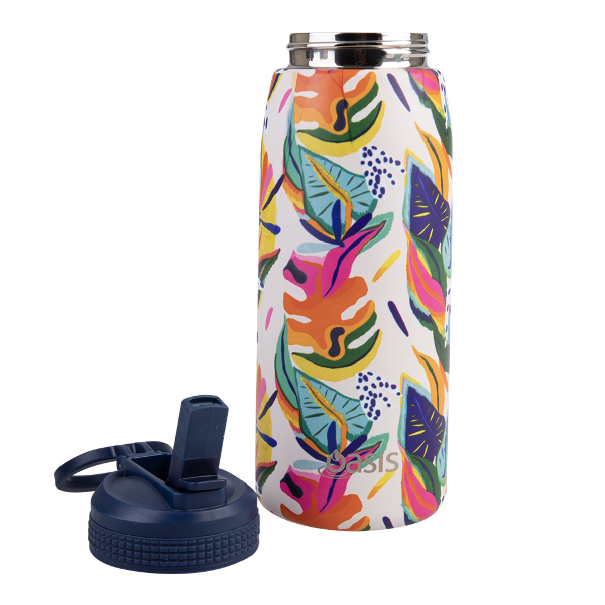 Oasis Stainless Steel Double Wall Insulated Sports Bottle With Sipper Straw 780ml - Calypso Dreams-3