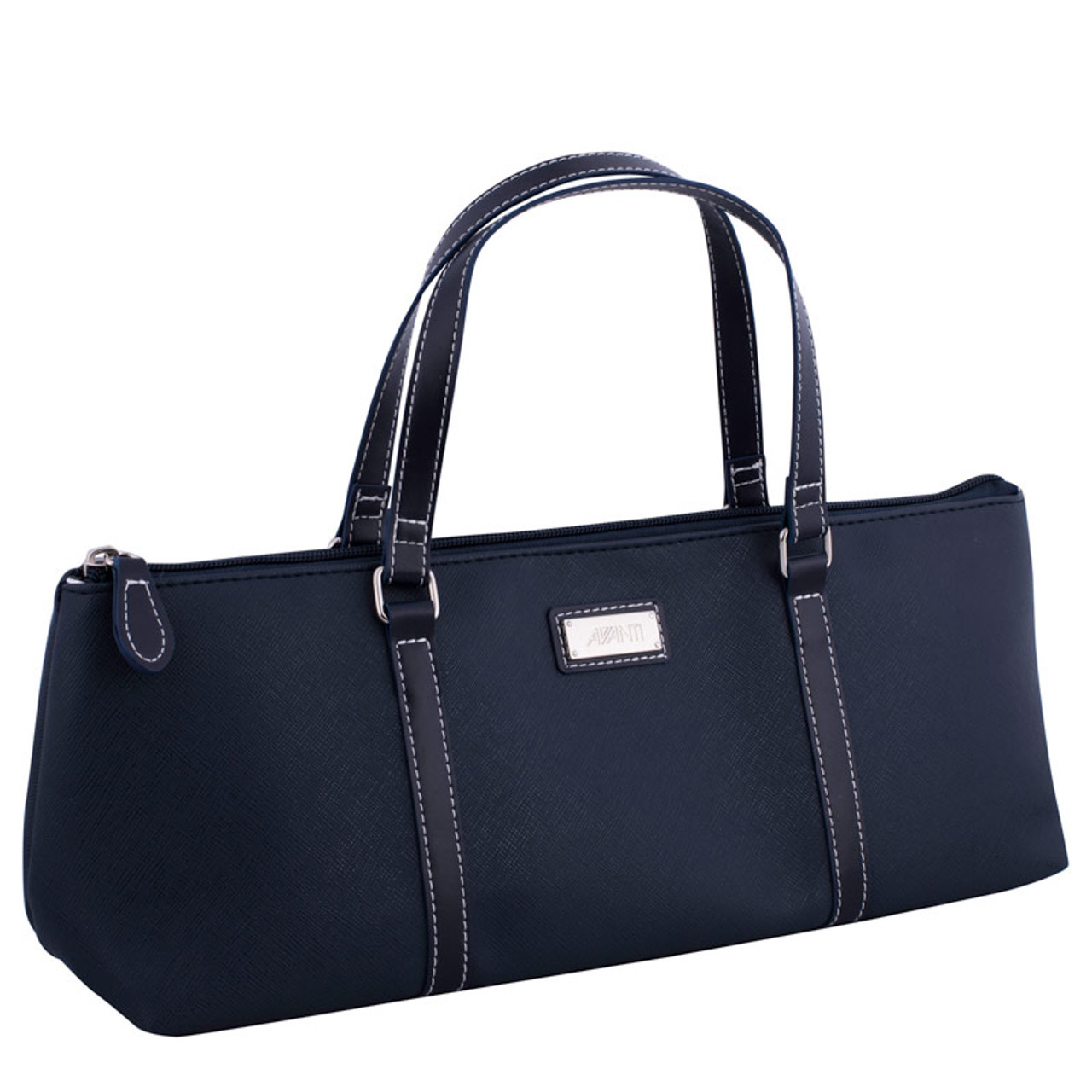 Avanti Insulated Wine Purse - Navy-1
