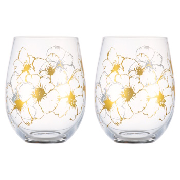 Maxwell Williams Estelle Michaelides Enchantment Stemless Glass 560ML Set of 2